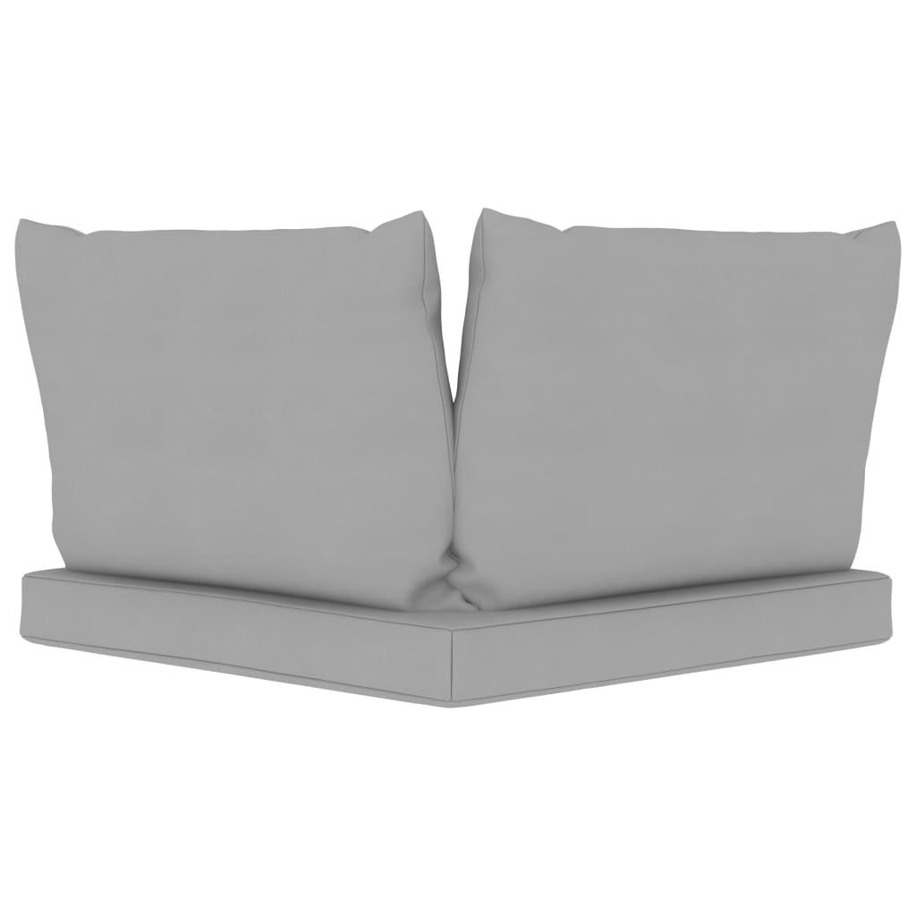 Pallet Sofa Cushions 3 pcs Gray Fabric at Set Shop and Smile