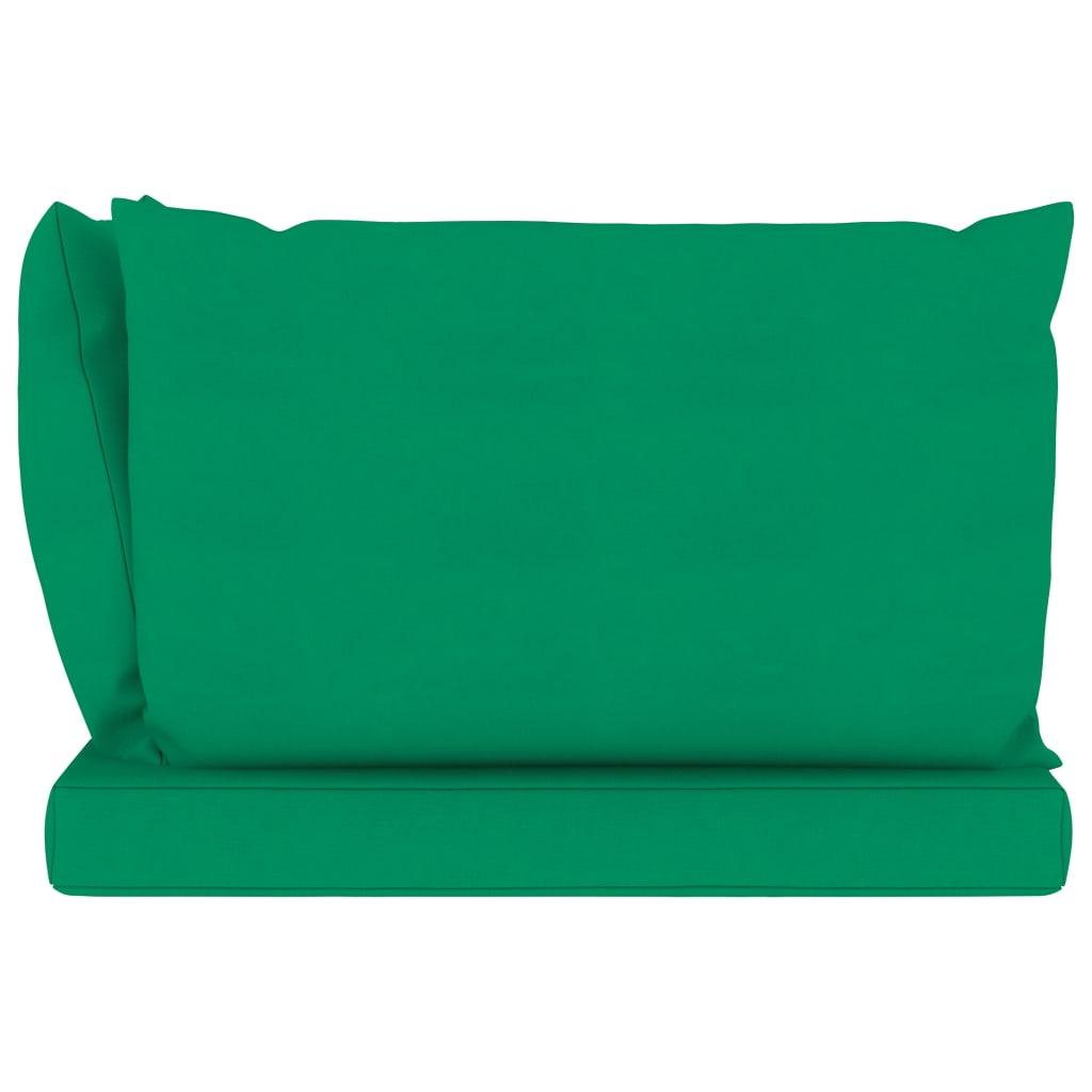 Pallet Sofa Cushions 3 pcs Green Fabric at Set Shop and Smile