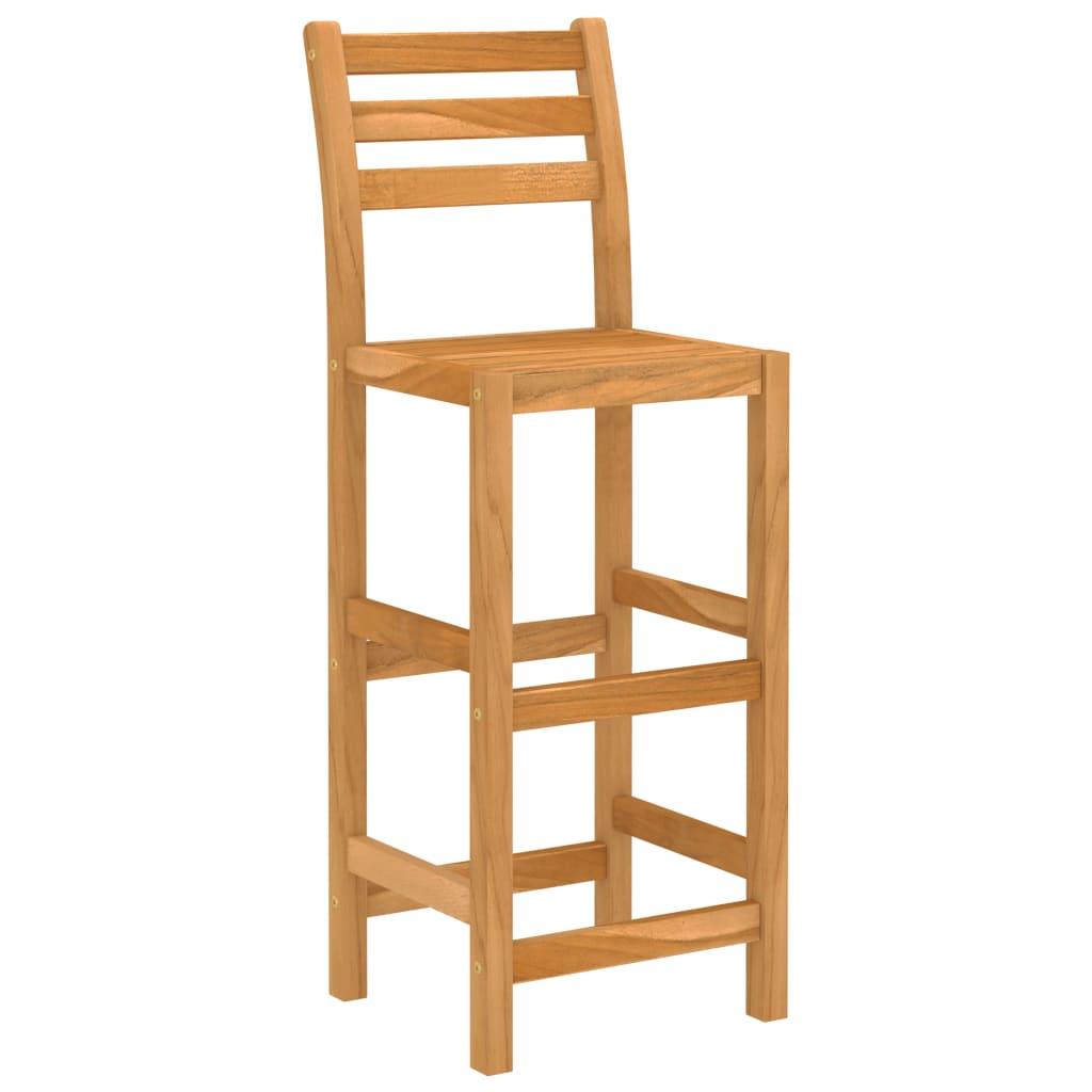 5 Piece Patio Bar Set Solid Acacia Wood at Set Shop and Smile