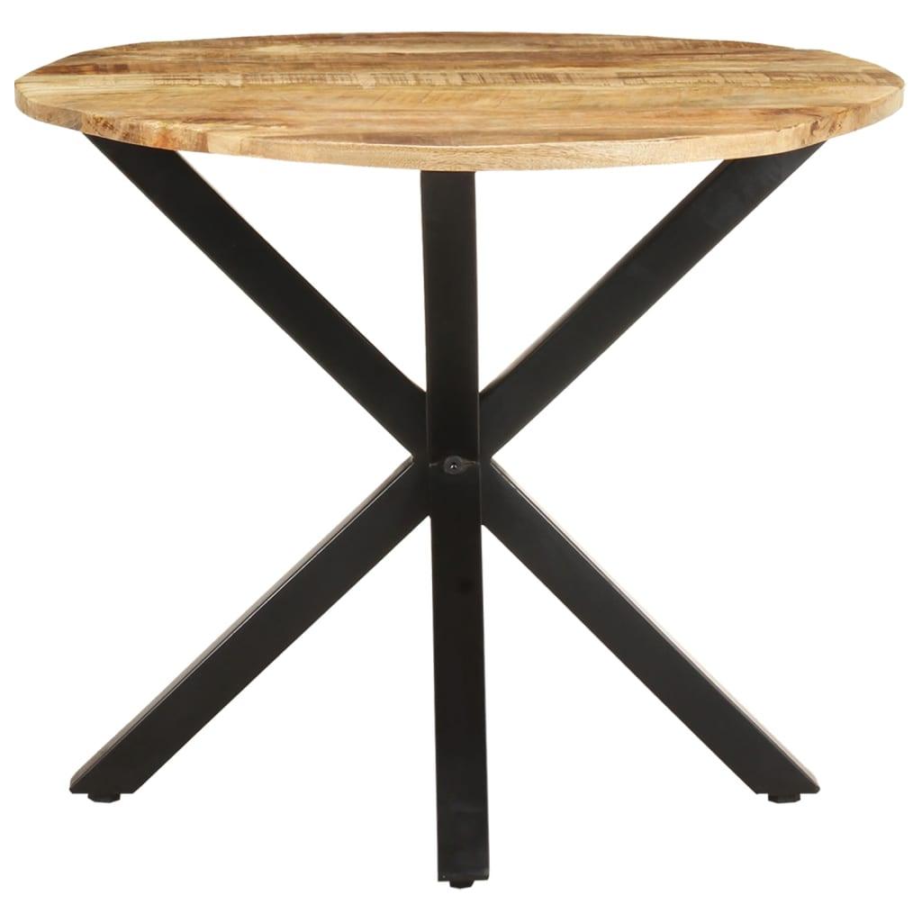 Side Table 26.8"x26.8"x22" Solid Mango Wood at Set Shop and Smile