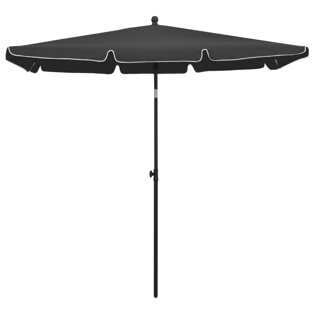 Garden Parasol with Pole 82.7"x55.1" Anthracite at Set Shop and Smile