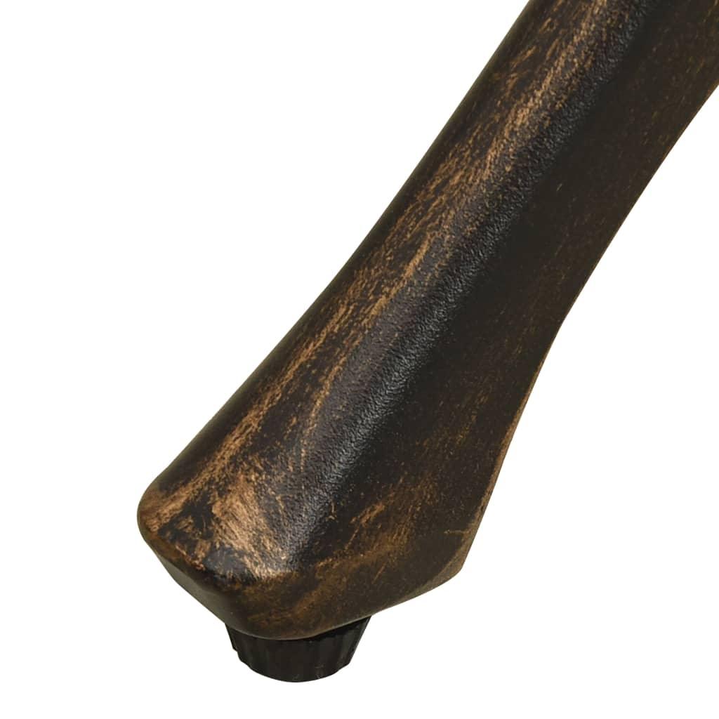 Patio Table Bronze 35.4"x35.4"x29.1" Cast Aluminum at Set Shop and Smile