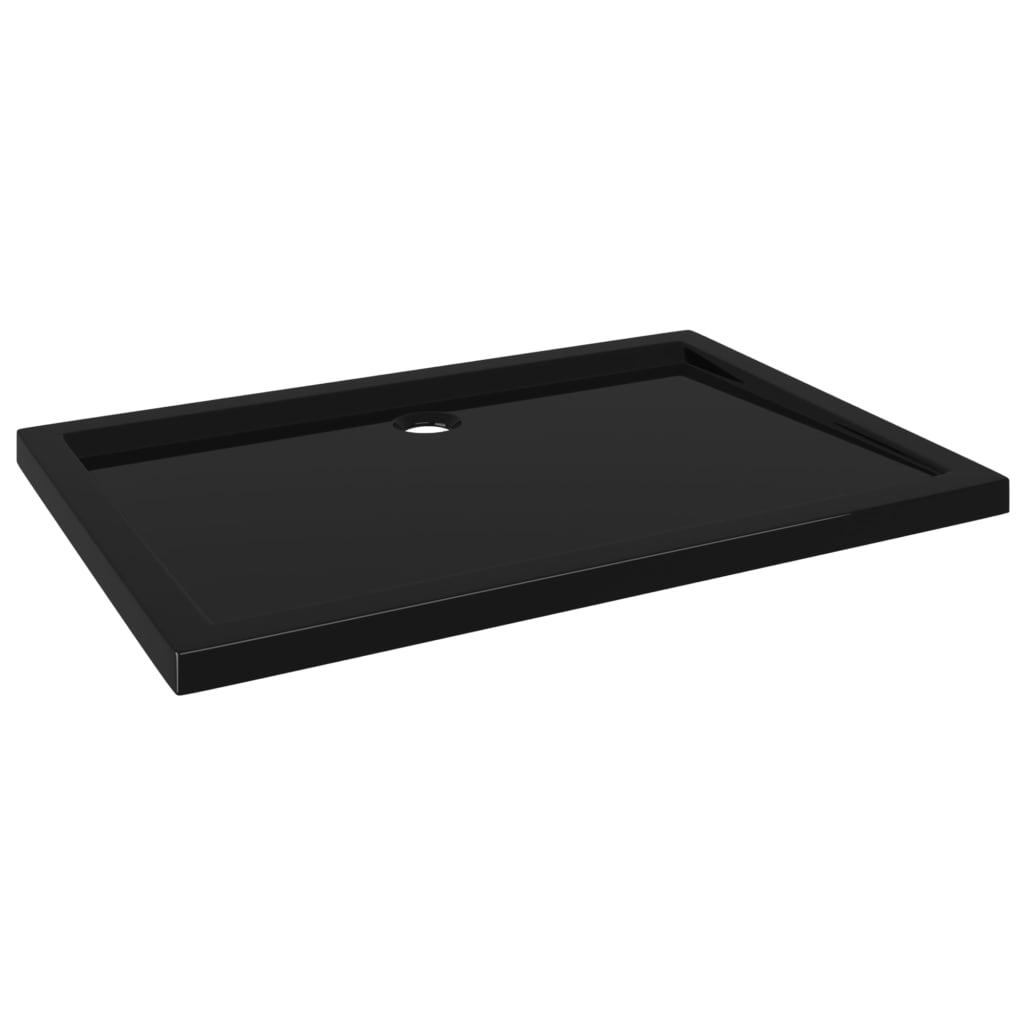 Rectangular ABS Shower Base Tray Black 31.5"x43.3" at Set Shop and Smile