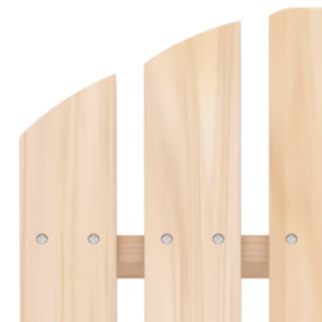 Patio Adirondack Chair with Ottoman Solid Fir Wood at Set Shop and Smile