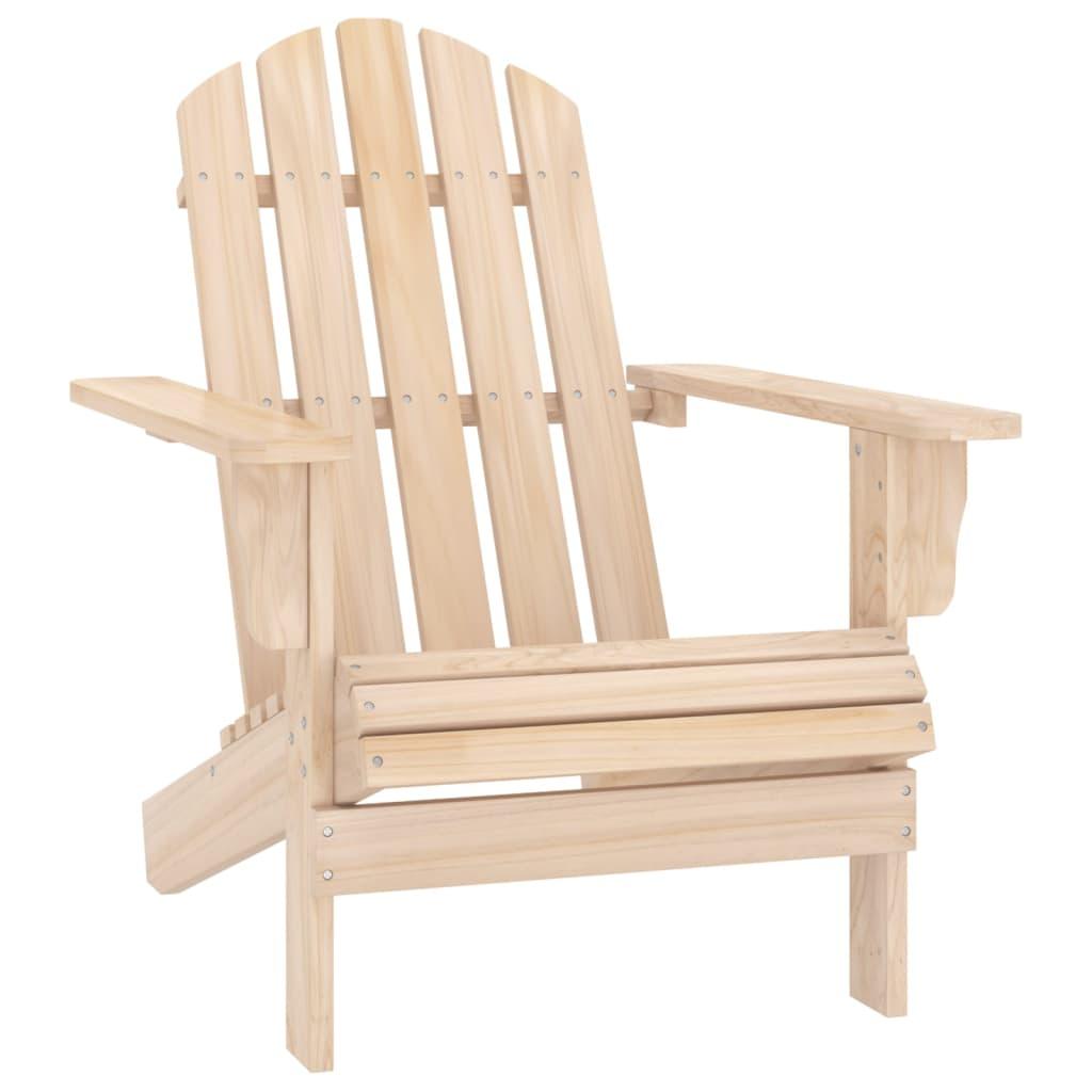 Patio Adirondack Chair Solid Fir Wood at Set Shop and Smile