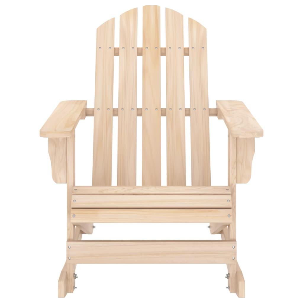 Patio Adirondack Rocking Chair Solid Fir Wood at Set Shop and Smile