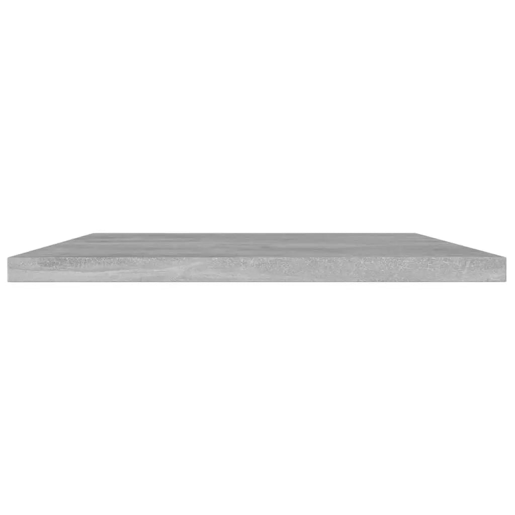Bookshelf Boards 4 pcs Concrete Gray 15.7"x11.8"x0.6" Engineered Wood at Set Shop and Smile