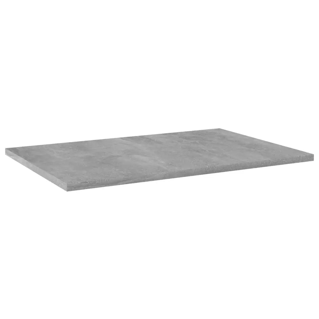 Bookshelf Boards 8 pcs Concrete Gray 23.6"x15.7"x0.6" Engineered Wood at Set Shop and Smile