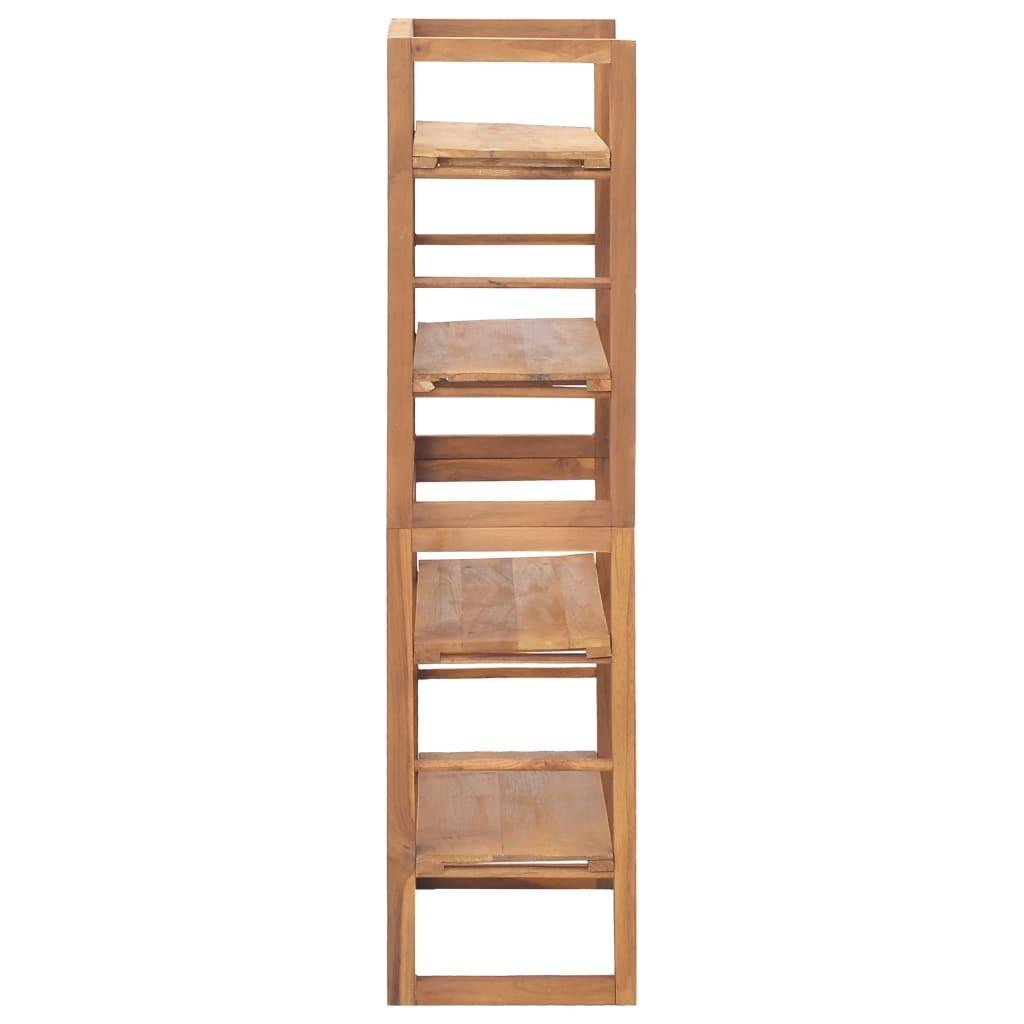 Shelving Unit 23.6"x11.8"x47.2" Solid Teak Wood at Set Shop and Smile