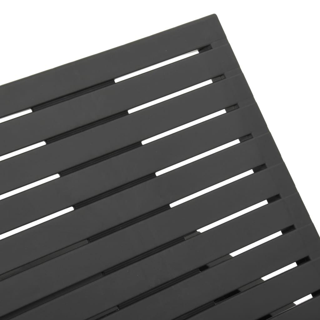 Sun Lounger Plastic Anthracite at Set Shop and Smile