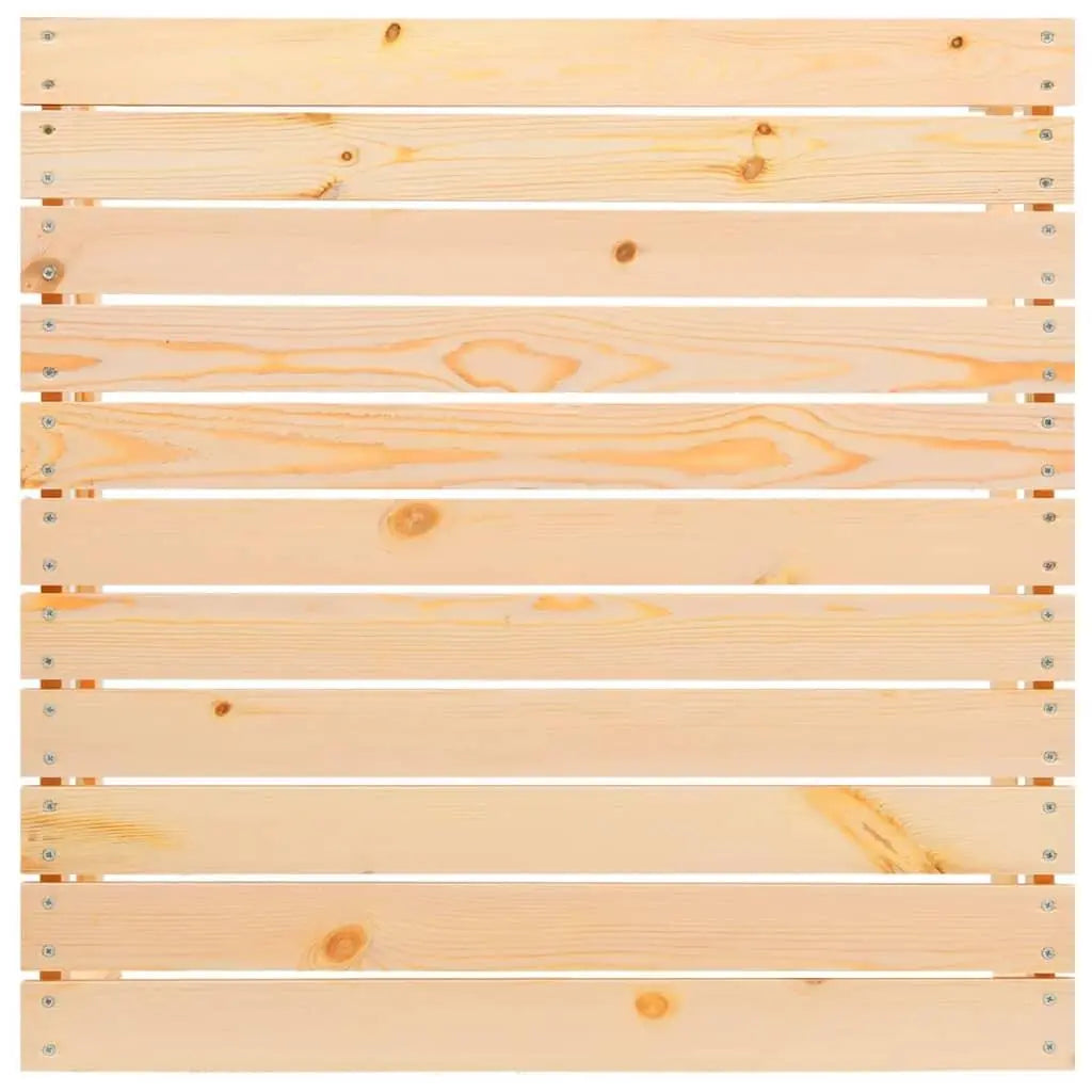 2 Piece Patio Lounge Set with Cushions Solid Pinewood at Set Shop and Smile