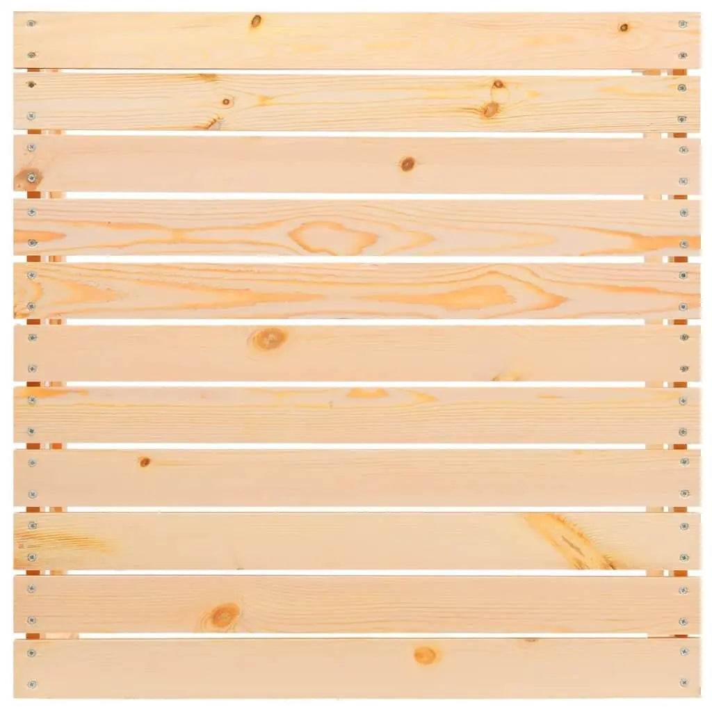 2 Piece Patio Lounge Set with Cushions Solid Pinewood at Set Shop and Smile