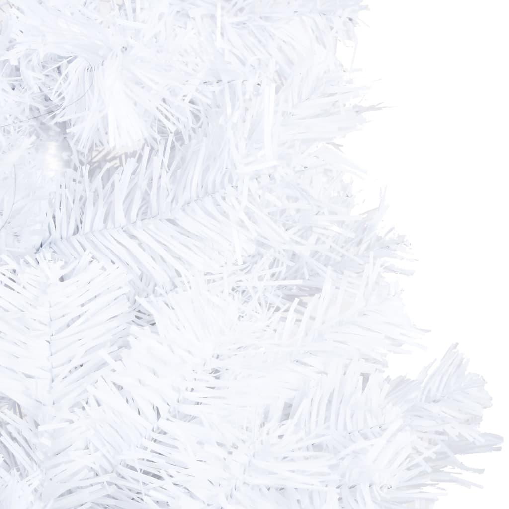 Artificial Christmas Tree with Thick Branches White 4 ft PVC at Set Shop and Smile