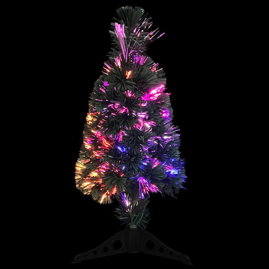 Artificial Slim Christmas Tree with Stand 2 ft Fiber Optic at Set Shop and Smile