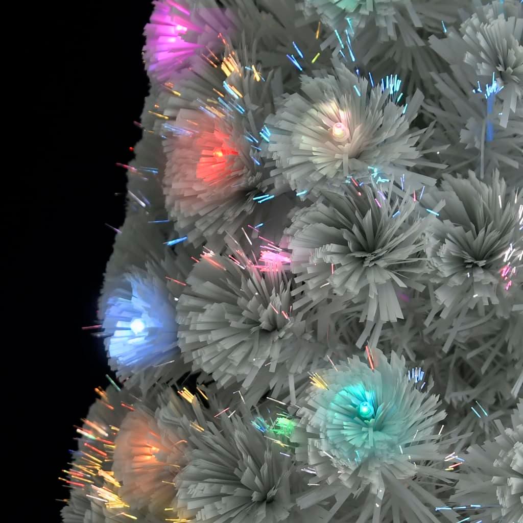 Artificial Christmas Tree with LED White 5 ft Fiber Optic at Set Shop and Smile