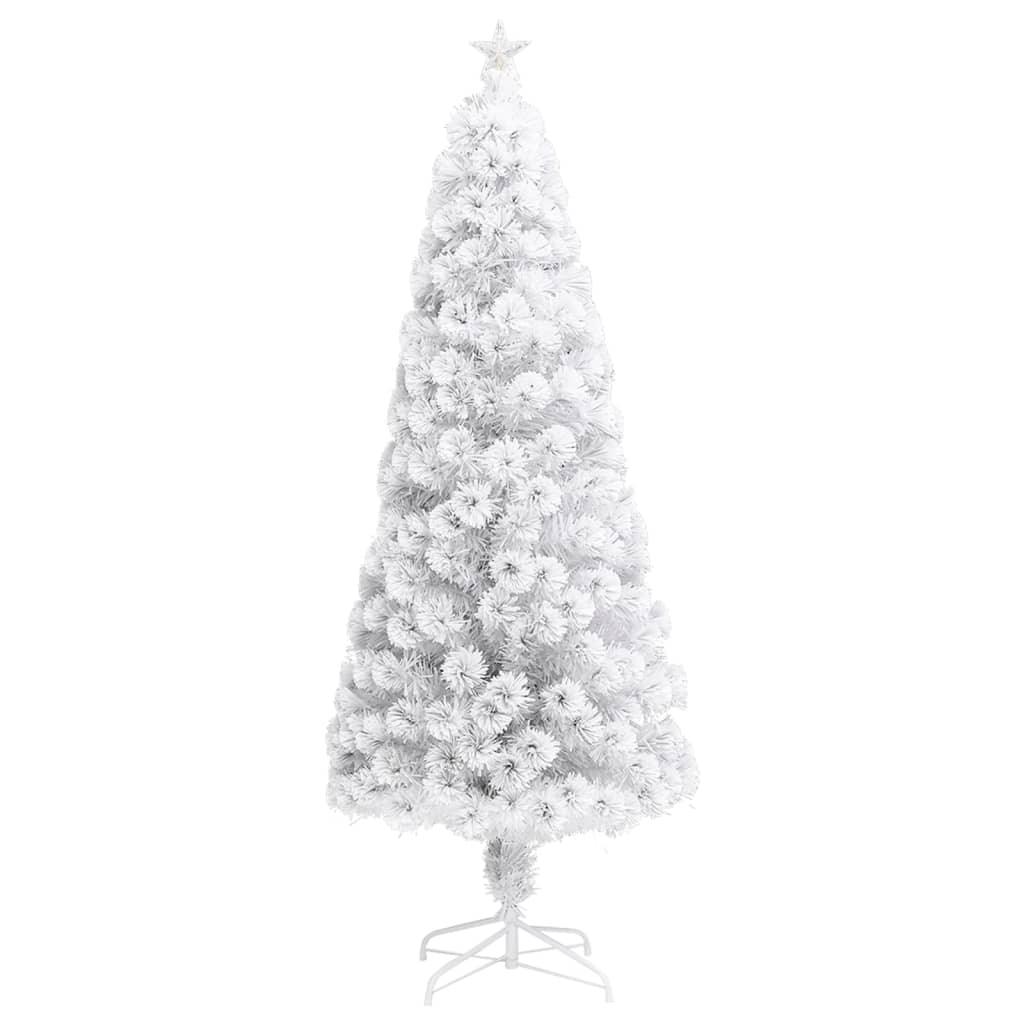 Artificial Christmas Tree with LED White 7 ft Fiber Optic at Set Shop and Smile