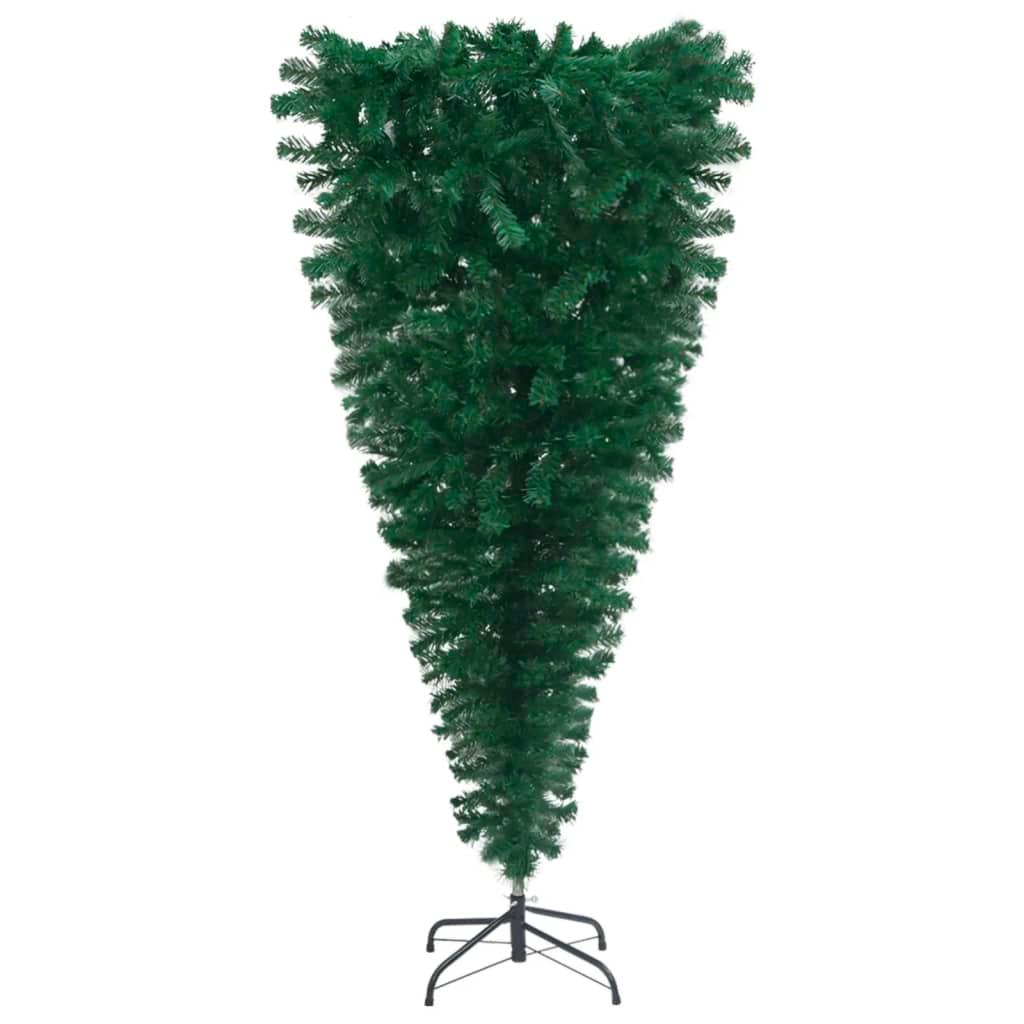 Upside-down Artificial Christmas Tree with Stand Green 5 ft at Set Shop and Smile