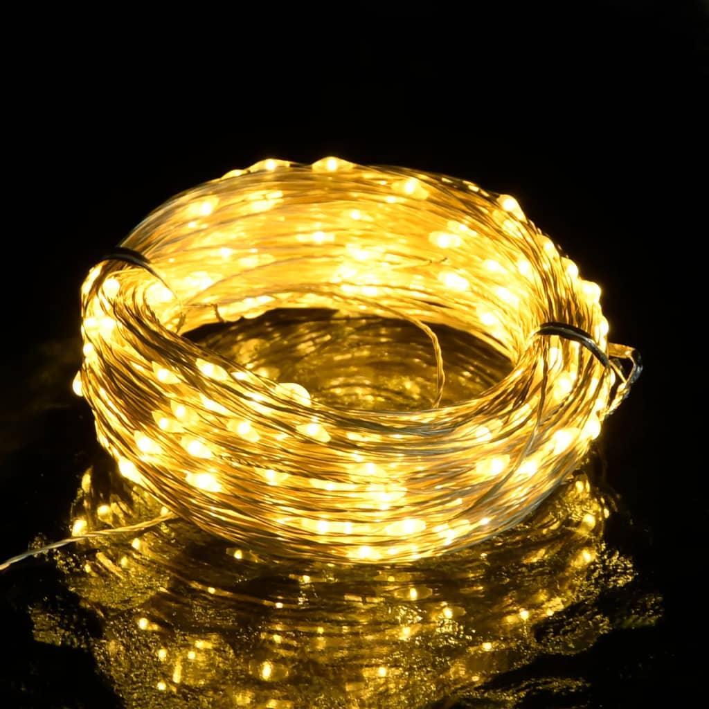 LED String with 300 LEDs Warm White 98.4' at Set Shop and Smile