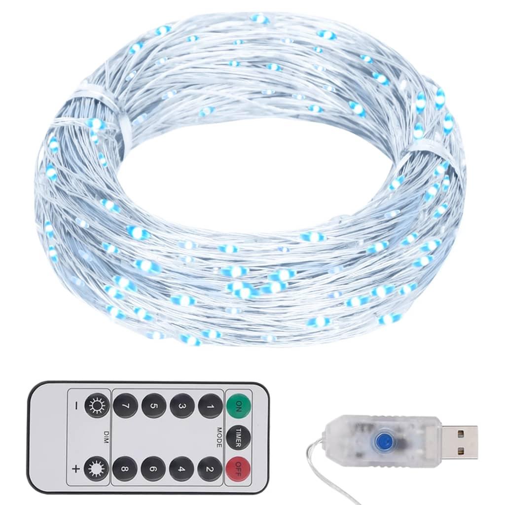 LED String with 150 LEDs Cold White 49.2' at Set Shop and Smile