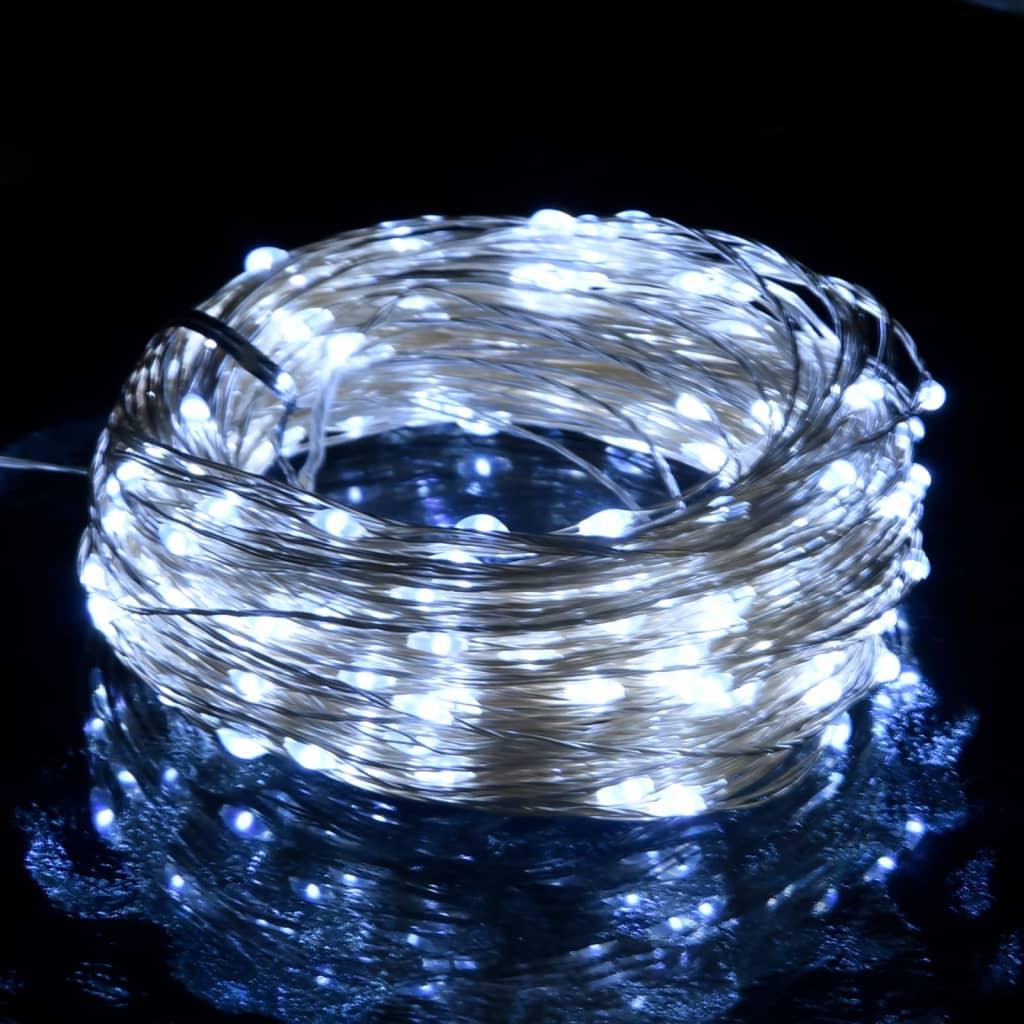 LED String with 150 LEDs Cold White 49.2' at Set Shop and Smile