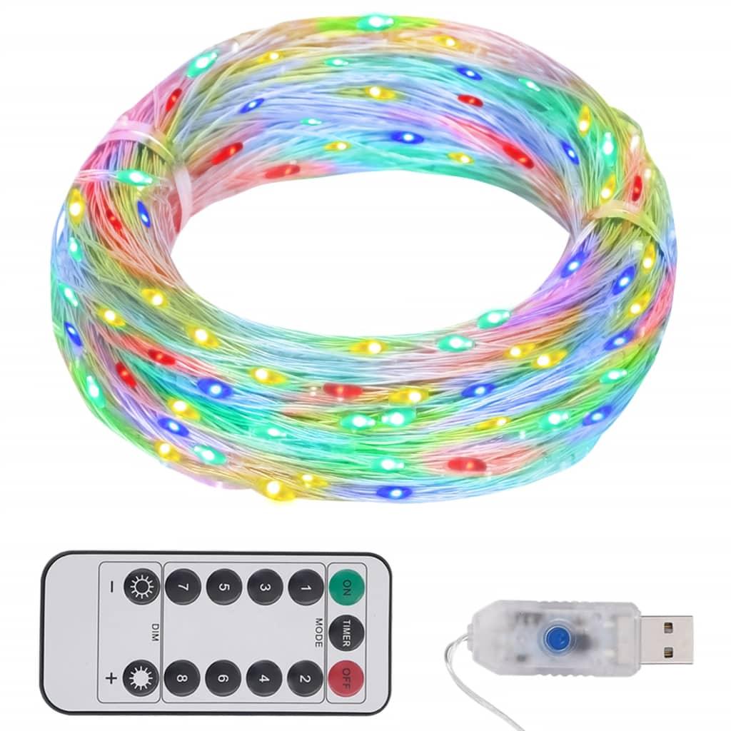 LED String with 300 LEDs Multicolor 98.4' at Set Shop and Smile