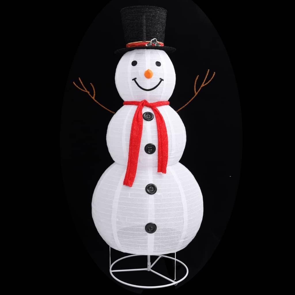 Decorative Christmas Snowman Figure LED Luxury Fabric 6 ft at Set Shop and Smile