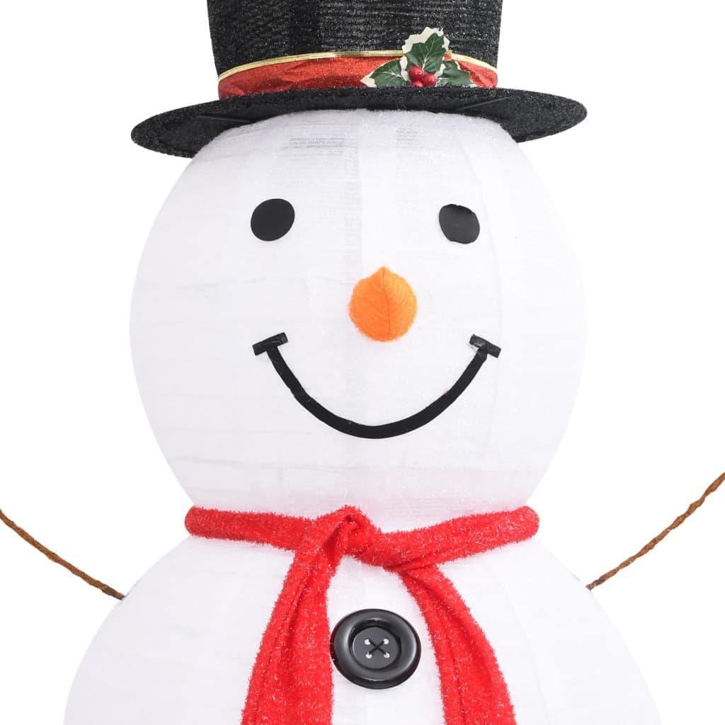Decorative Christmas Snowman Figure LED Luxury Fabric 6 ft at Set Shop and Smile