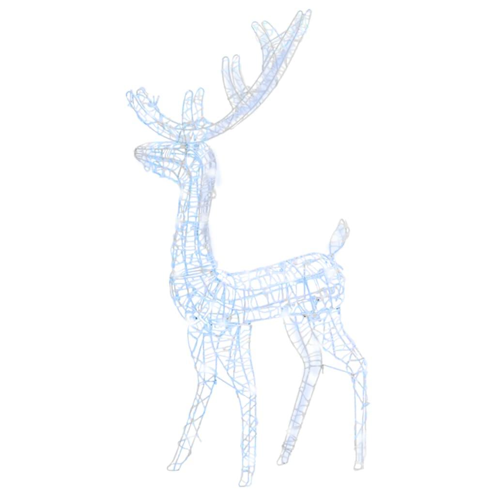 Acrylic Reindeer Christmas Decoration 140 LEDs 4 ft Cold White at Set Shop and Smile