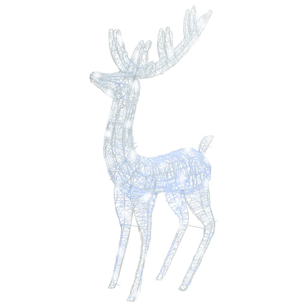 XXL Acrylic Christmas Reindeer 250 LED 6 ft Cold white at Set Shop and Smile