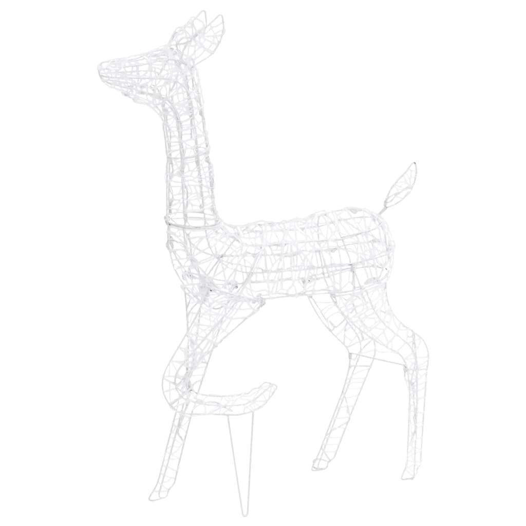 Acrylic Reindeer Family Christmas Decoration 160 LED Warm White at Set Shop and Smile