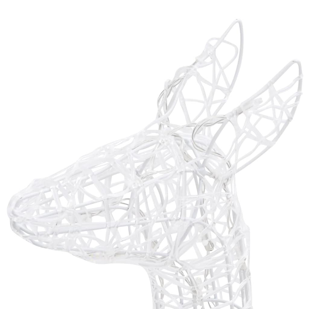 Acrylic Reindeer Family Christmas Decoration 160 LED Cold White at Set Shop and Smile