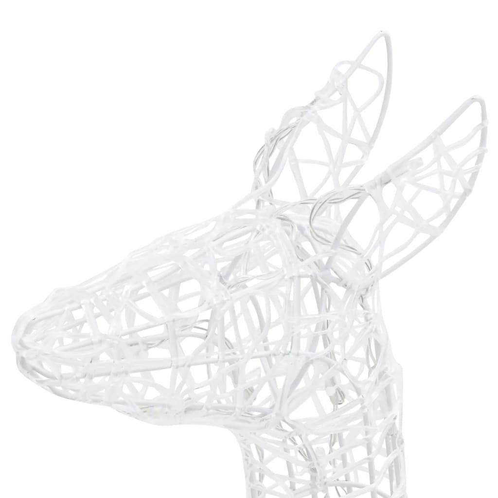Acrylic Reindeer Family Christmas Decoration 300 LED Cold White at Set Shop and Smile