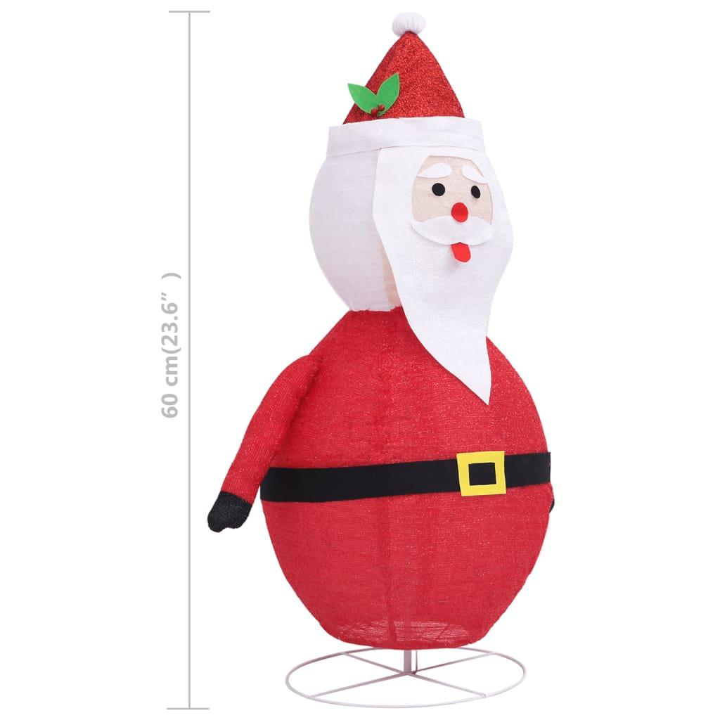Decorative Christmas Santa Claus Figure LED Luxury Fabric 2 ft at Set Shop and Smile