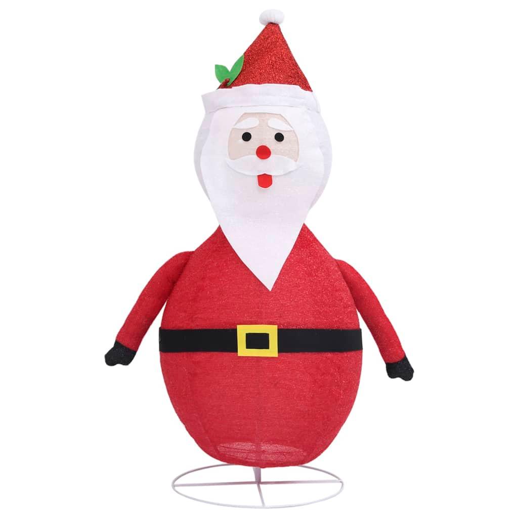 Decorative Christmas Santa Claus Figure LED Luxury Fabric 3 ft at Set Shop and Smile