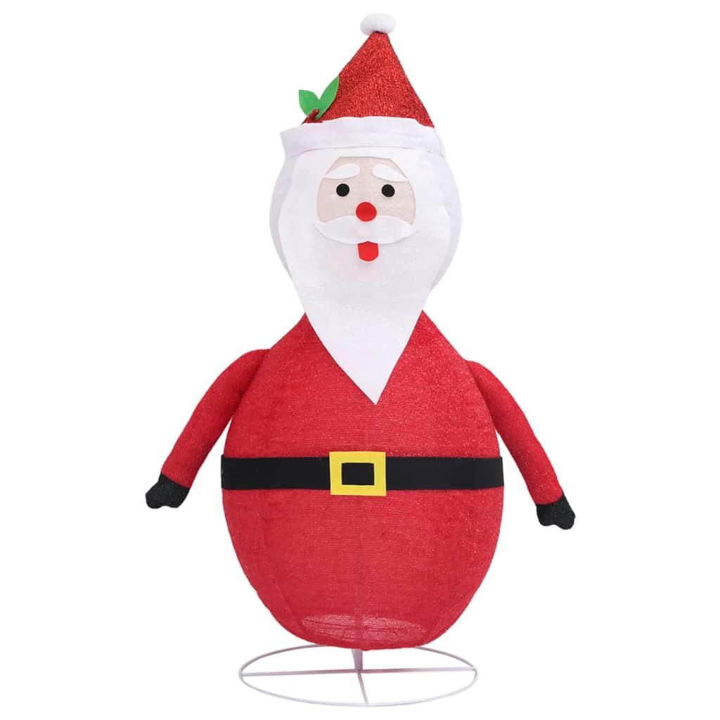 Decorative Christmas Santa Claus Figure LED Luxury Fabric 4 ft at Set Shop and Smile