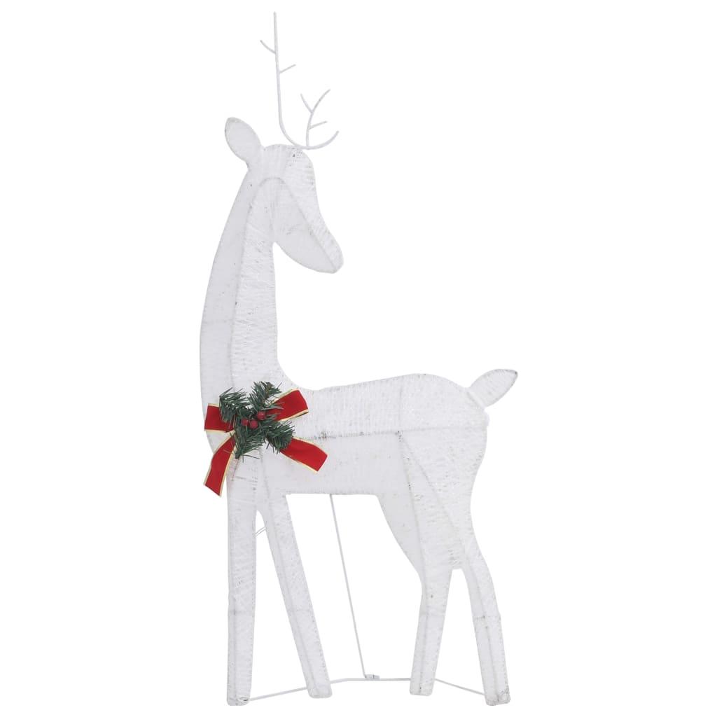 Christmas Reindeer Family 106.3"x2.8"x35.4" White Cold White Mesh at Set Shop and Smile
