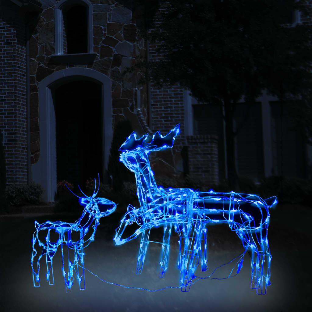 3 Piece Christmas Light Display Reindeers 229 LEDs at Set Shop and Smile