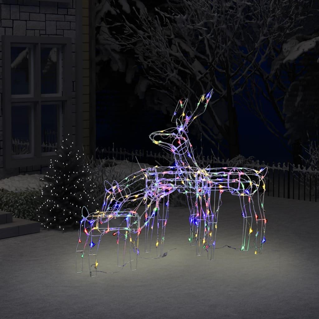 3 Piece Christmas Light Display Reindeers 229 LEDs at Set Shop and Smile