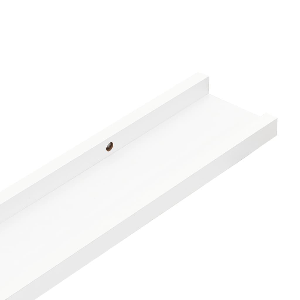 Wall Shelves 2 pcs White 39.4"x3.5"x1.2" at Set Shop and Smile