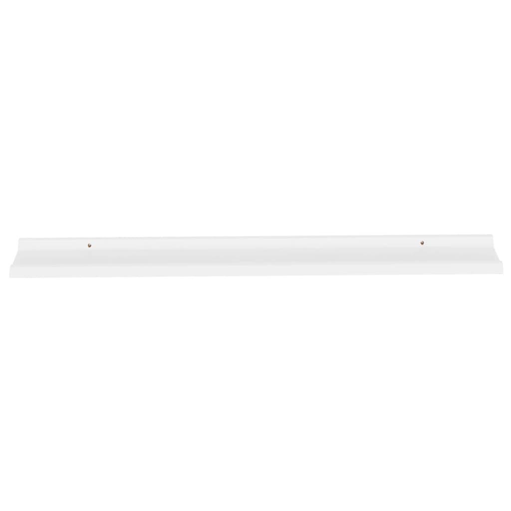 Wall Shelves 2 pcs White 45.3"x3.5"x1.2" at Set Shop and Smile