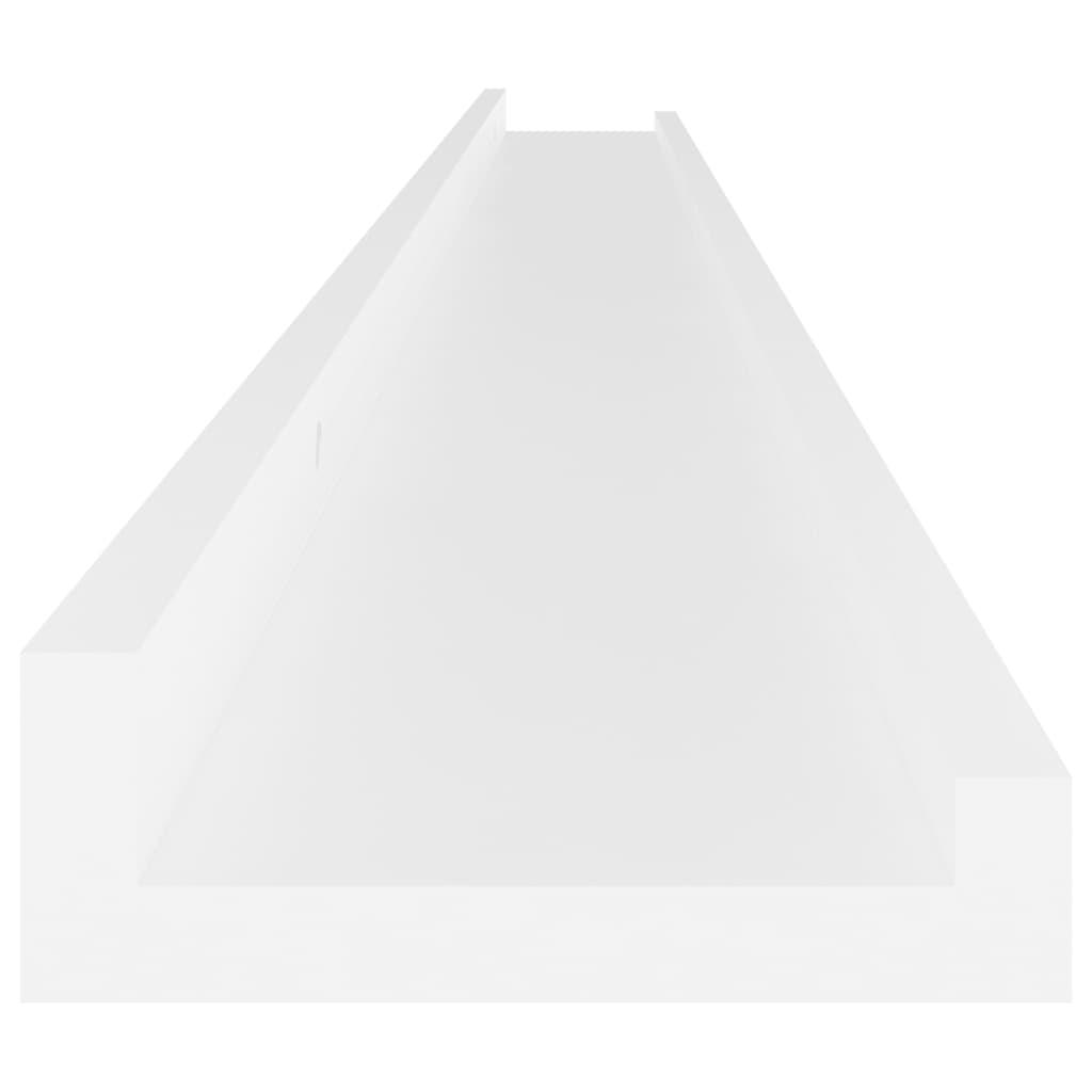 Wall Shelves 2 pcs White 45.3"x3.5"x1.2" at Set Shop and Smile