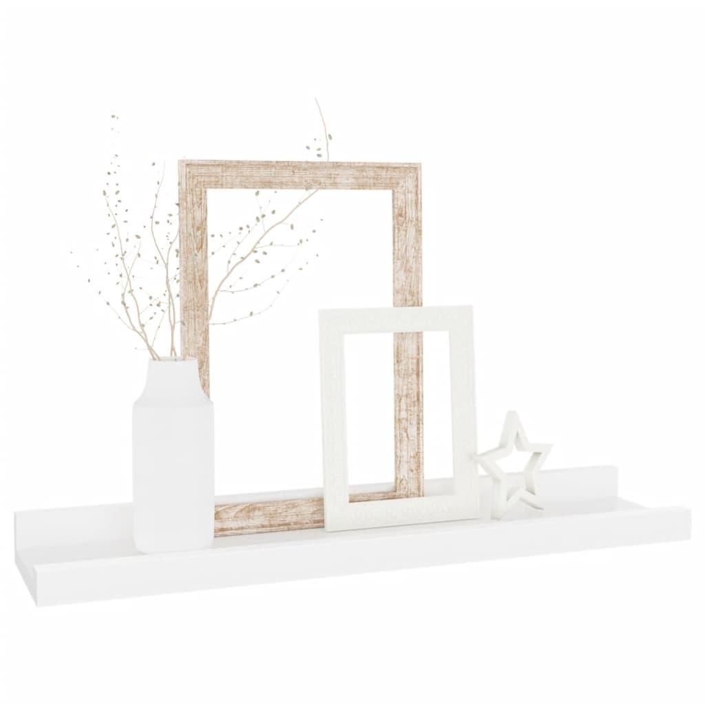 Wall Shelves 4 pcs White 15.7"x3.5"x1.2" at Set Shop and Smile