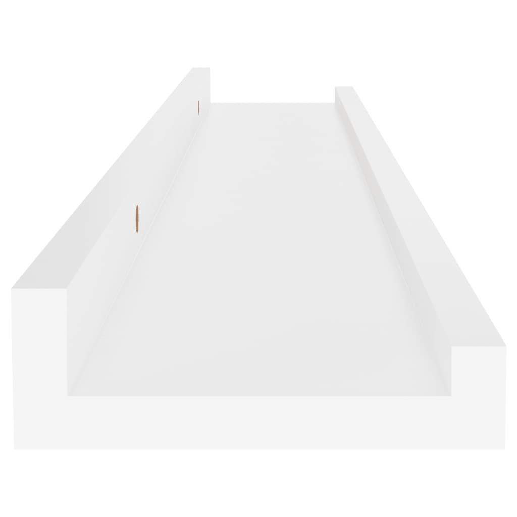 Wall Shelves 4 pcs White 23.6"x3.5"x1.2" at Set Shop and Smile