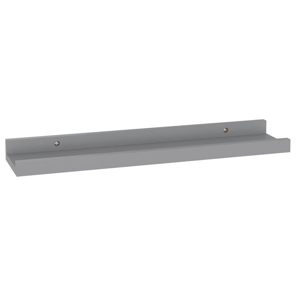 Wall Shelves 4 pcs Gray 15.7"x3.5"x1.2" at Set Shop and Smile