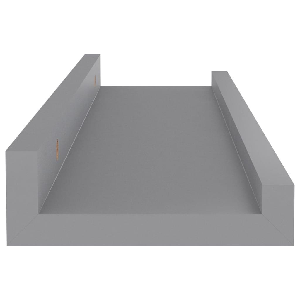 Wall Shelves 4 pcs Gray 15.7"x3.5"x1.2" at Set Shop and Smile