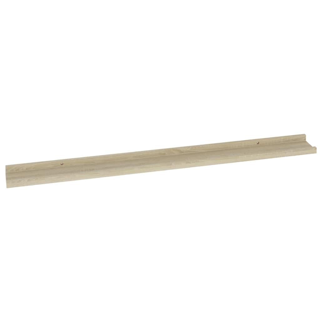 Wall Shelves 2 pcs Sonoma Oak 39.4"x3.5"x1.2" at Set Shop and Smile