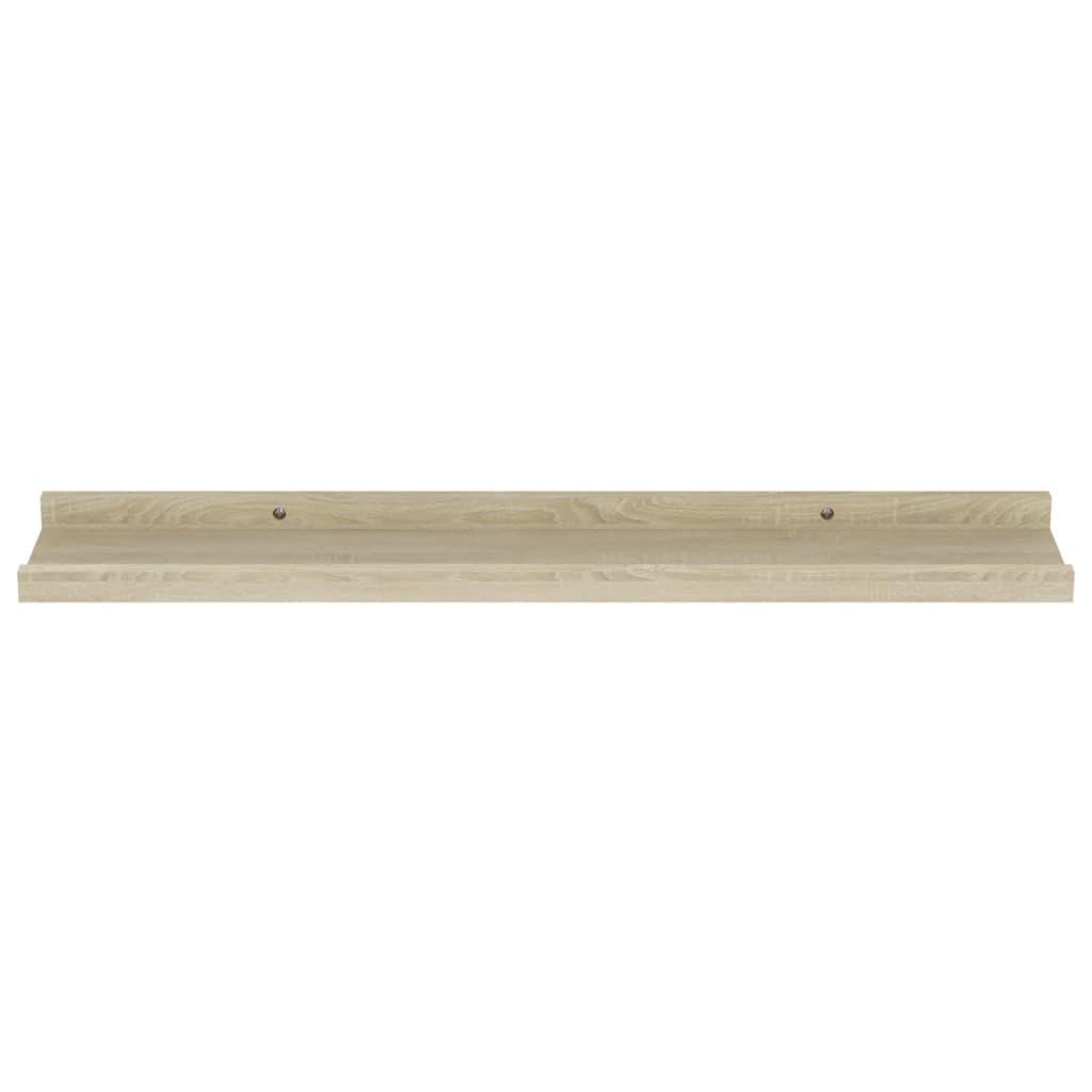 Wall Shelves 4 pcs Sonoma Oak 23.6"x3.5"x1.2" at Set Shop and Smile