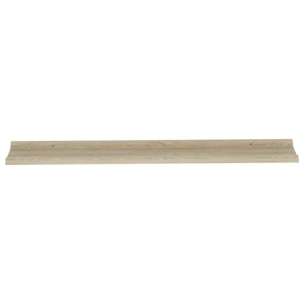 Wall Shelves 4 pcs Sonoma Oak 45.3"x3.5"x1.2" at Set Shop and Smile