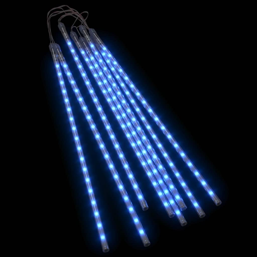 Meteor Lights 8 pcs 2 ft Blue 288 LEDs Indoor Outdoor at Set Shop and Smile