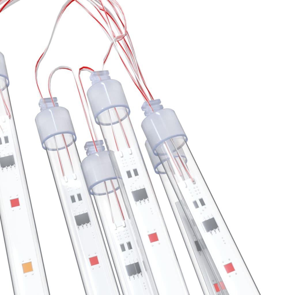 Meteor Lights 8 pcs 2 ft Colorful 288 LEDs Indoor Outdoor at Set Shop and Smile